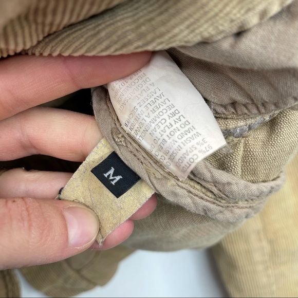 Hudson Jeans Corduroy Brown Long Sleeve Button Down Jacket Women’s Size M. T - Picture 7 of 9